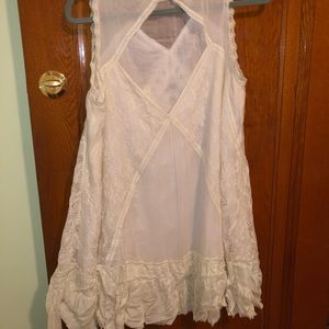 White free people dress